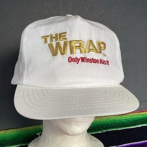 Vintage Winston cigarettes the wrap only Winston has it SnapBack nylon Hat
